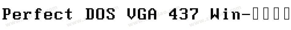 Perfect DOS VGA 437 Win字体转换